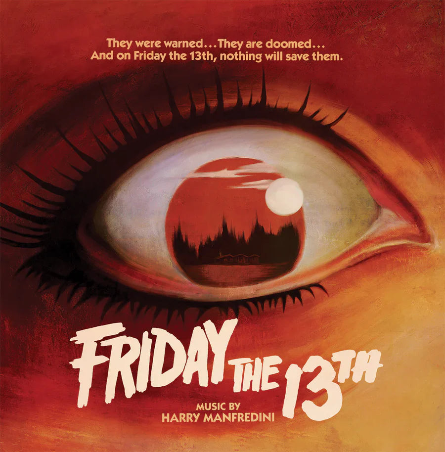 Friday The 13th Soundtrack (Silver w/Black, Gold, Red Splatter) - LP