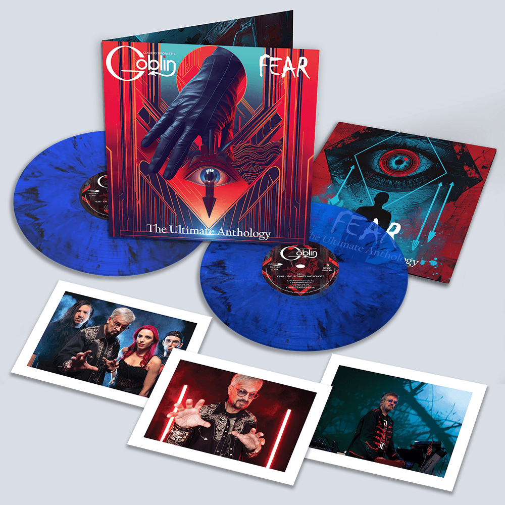 Claudio Simonetti's Goblin- Fear: The Ultimate Anthology (Deluxe Edition) (Marble Blue Vinyl) - LP