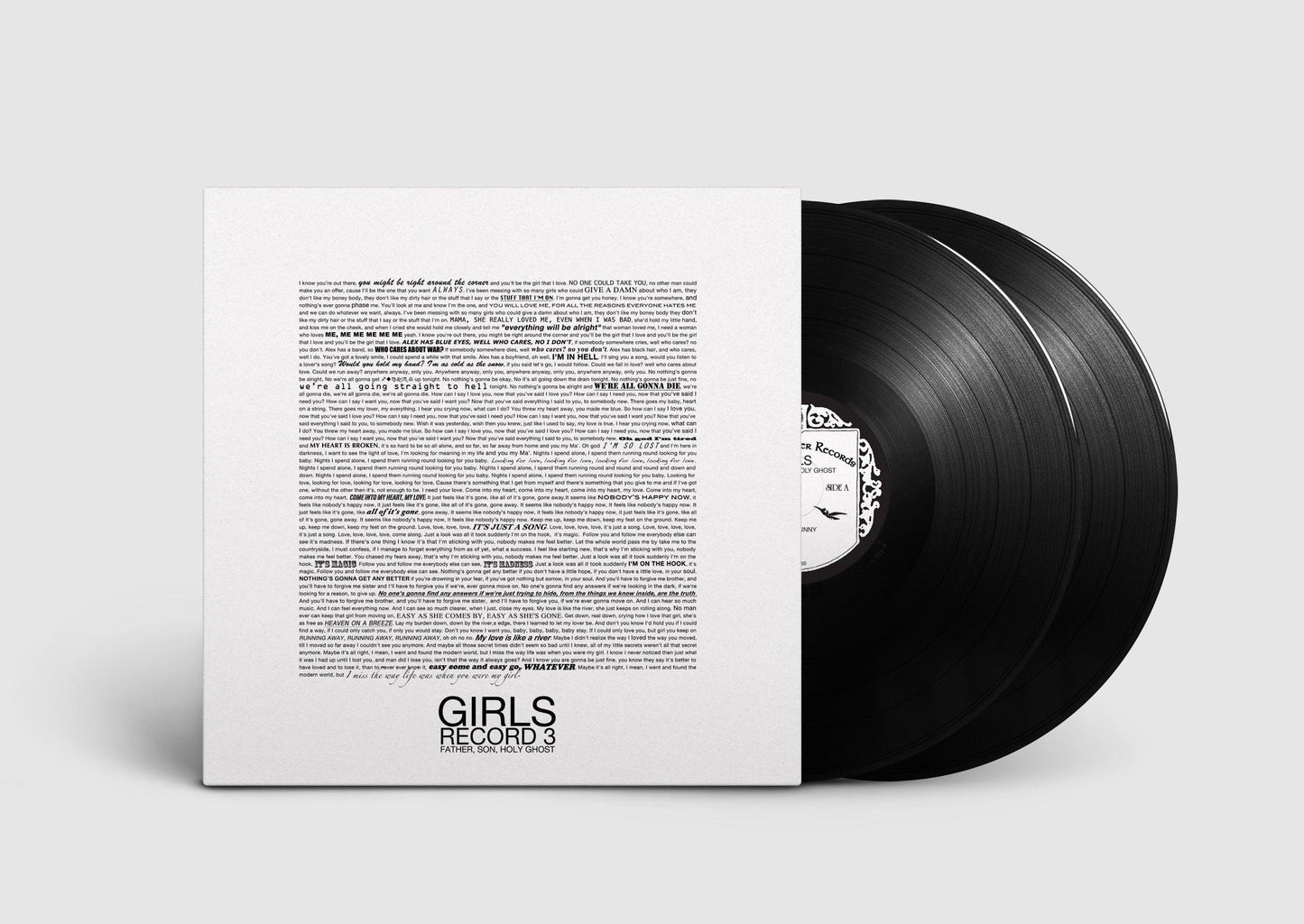 The Girls- Fathers, Son, Holy Ghost - LP