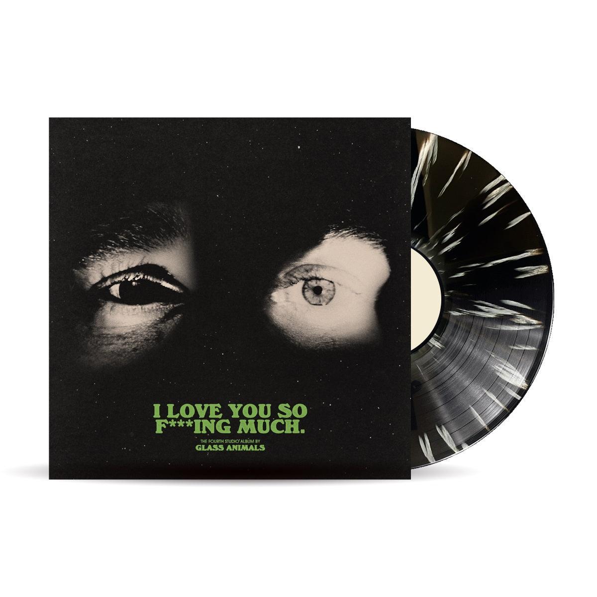 Glass Animals- I Love You So F***ing Much [Black/White Splatter LP] (Indie Exclusive Vinyl) - LP