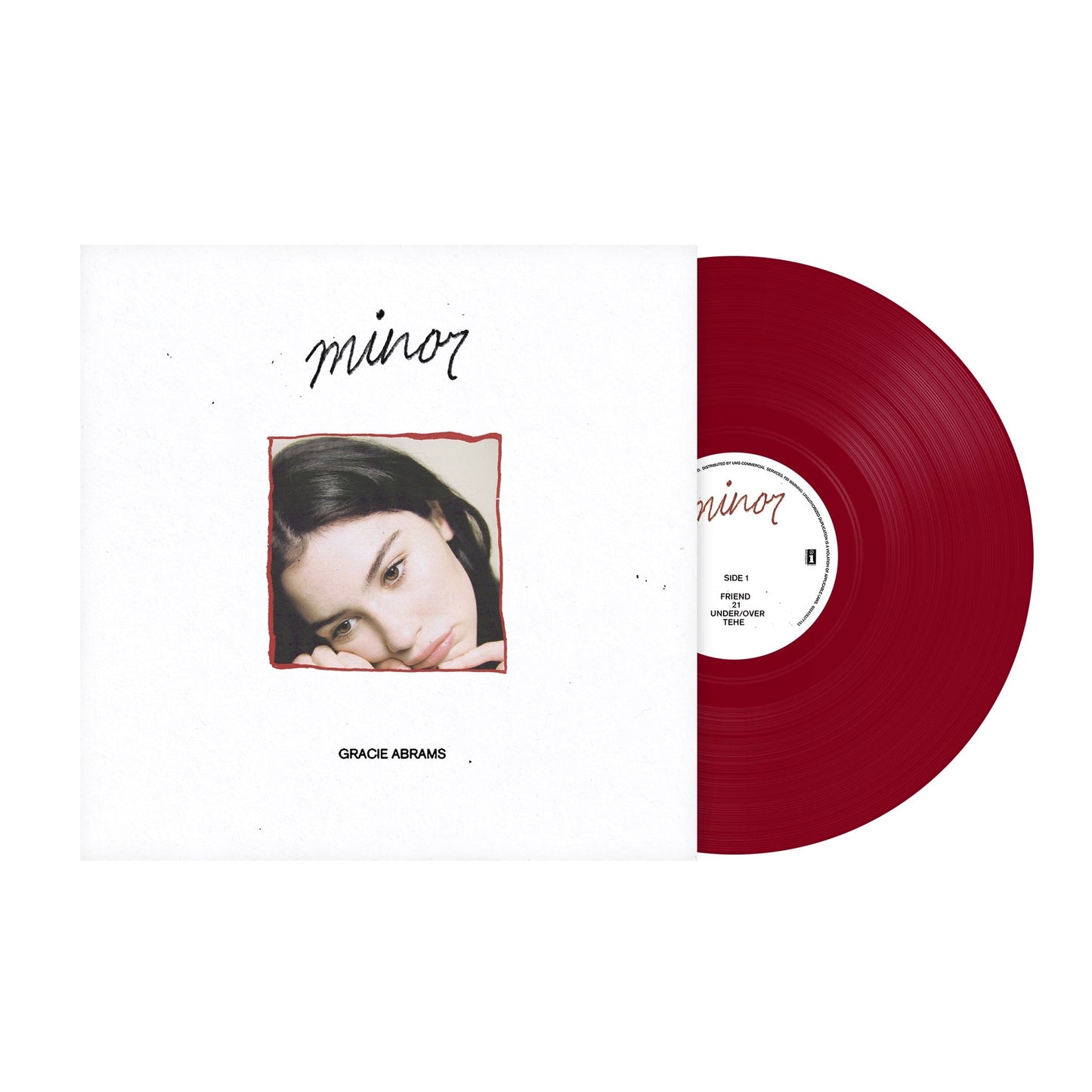 Gracie Abrams- minor (5 Year Anniversary) [Red 12" EP] - LP