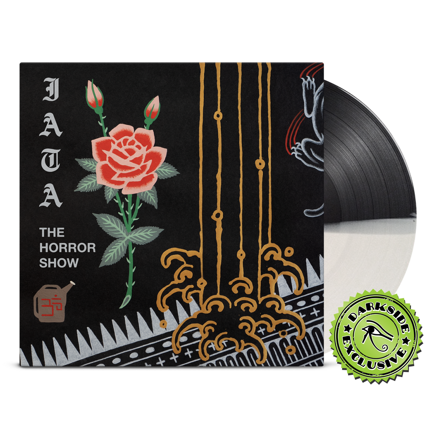 I Am The Avalanche- The Horror Show (Darkside Exclusive Black/White Split Vinyl) - LP