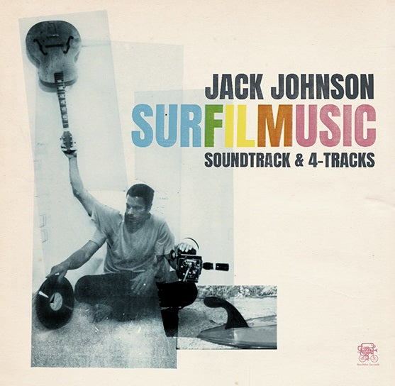 Jack Johnson- SURFILMUSIC (Soundtrack & 4-Tracks) [Translucent Sky Blue 2 LP] (Indie Exclusive) - LP