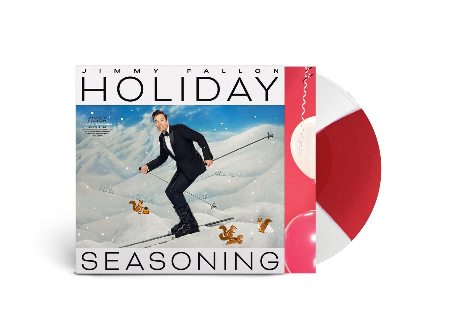 Jimmy Fallon- Holiday Seasoning [Peppermint Swirl LP] - LP