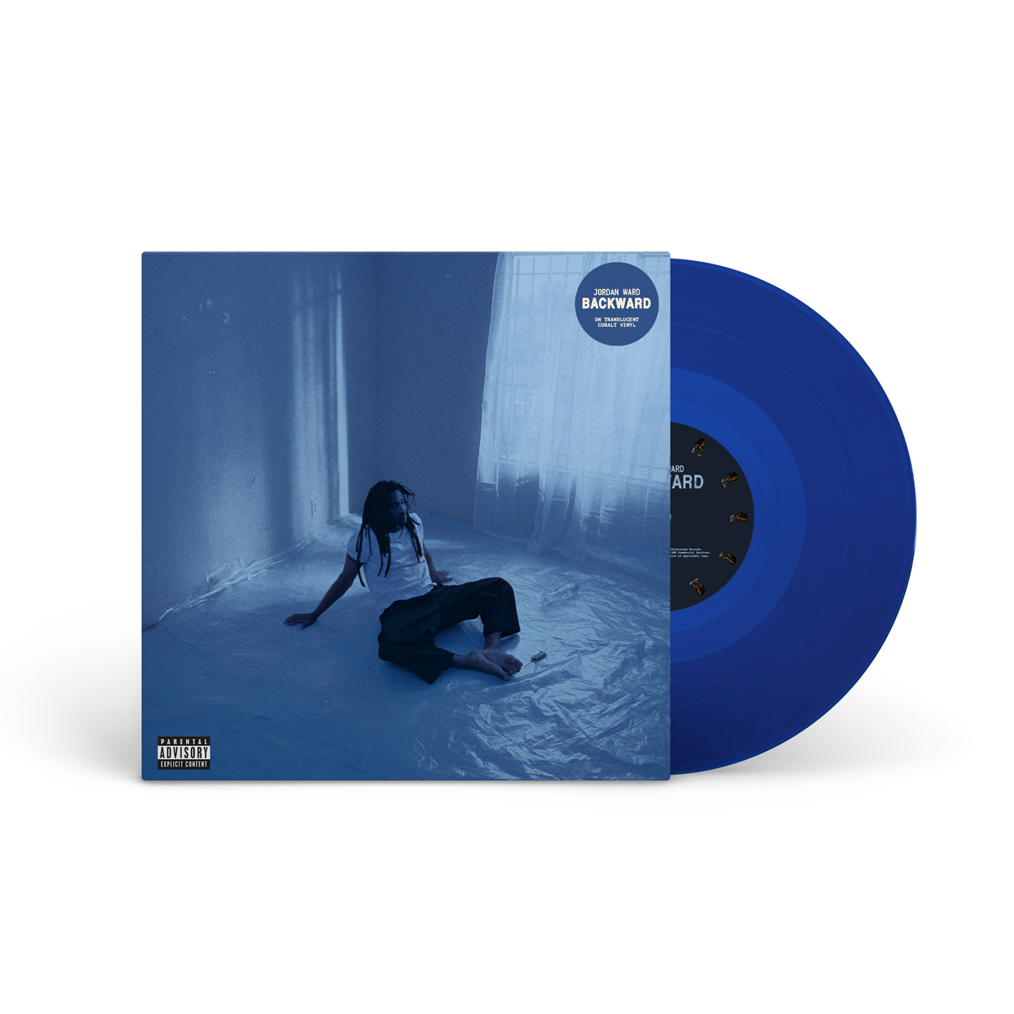 Jordan Ward- BACKWARD [Translucent Cobalt LP] - LP