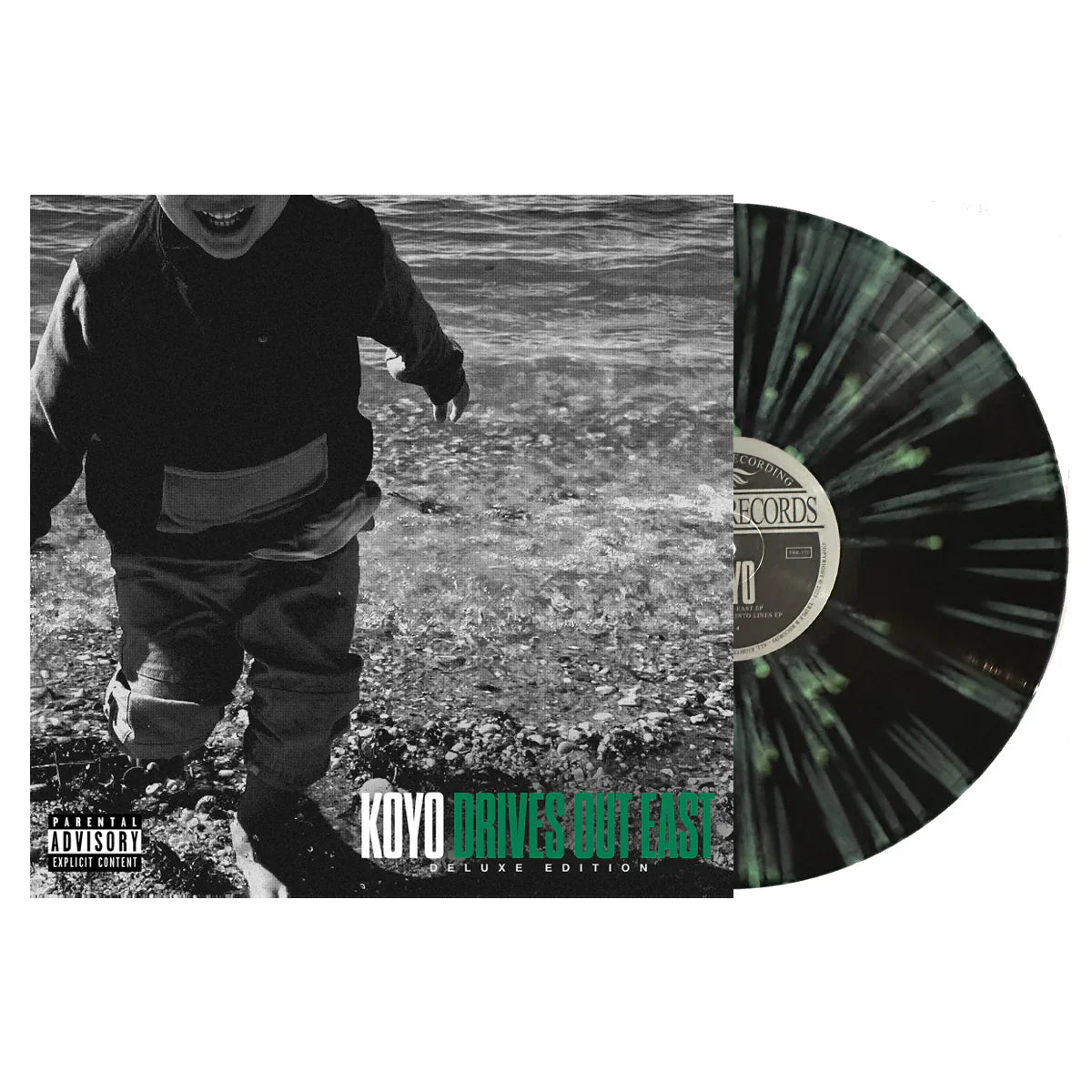 Koyo- Drives Out East Deluxe Edition (Black Ice w/Green Splatter Vinyl) - LP