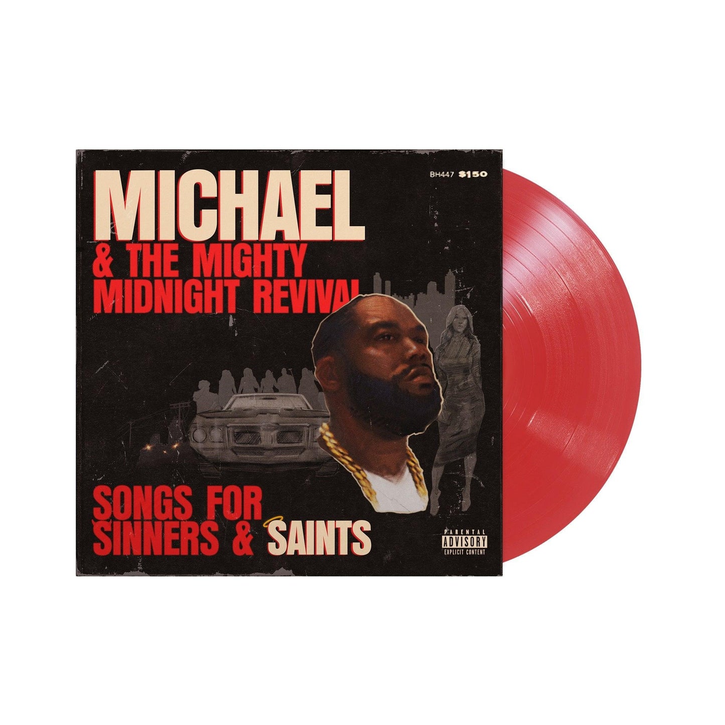 Killer Mike- Michael & The Mighty Midnight Revival - Songs for Sinners and Saints [Translucent Ruby Red LP] (Indie Exclusive Vinyl) - LP