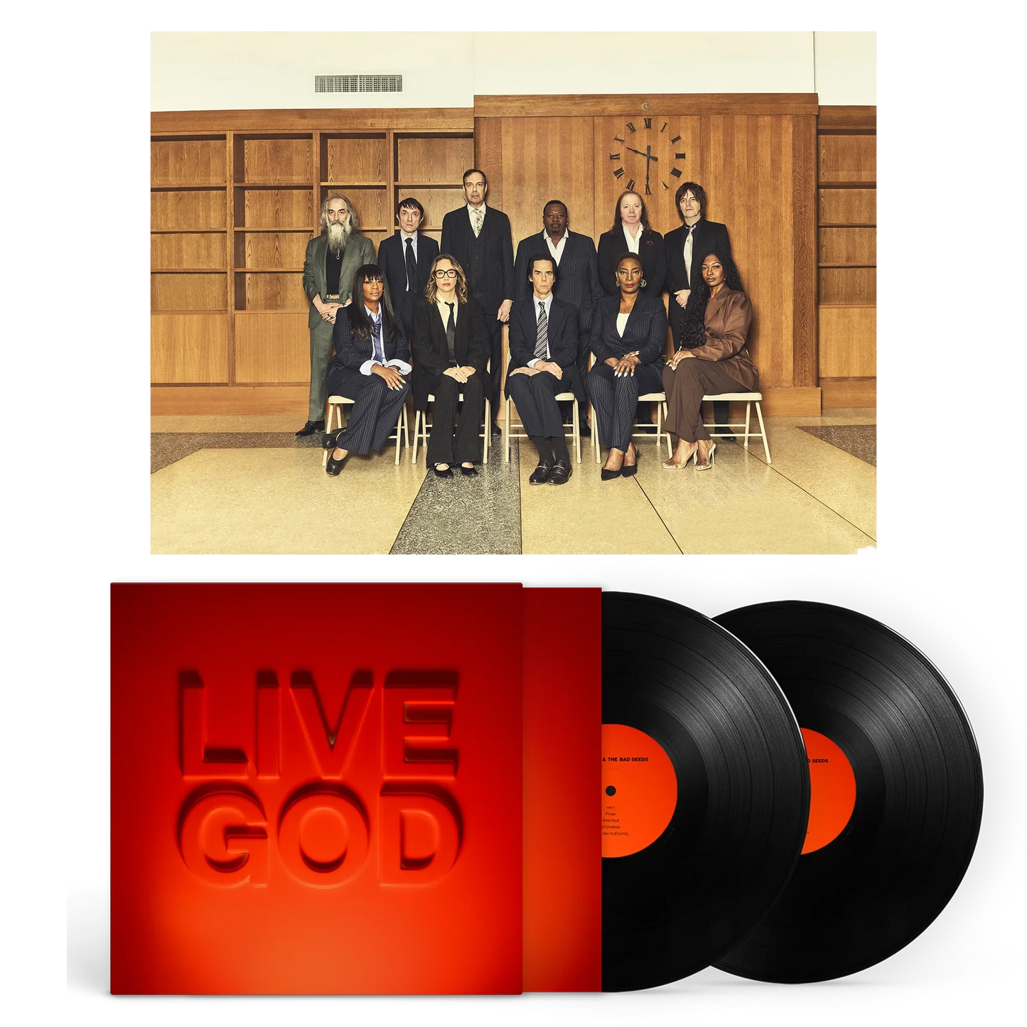 Nick Cave & The Bad Seeds- Live God - LP