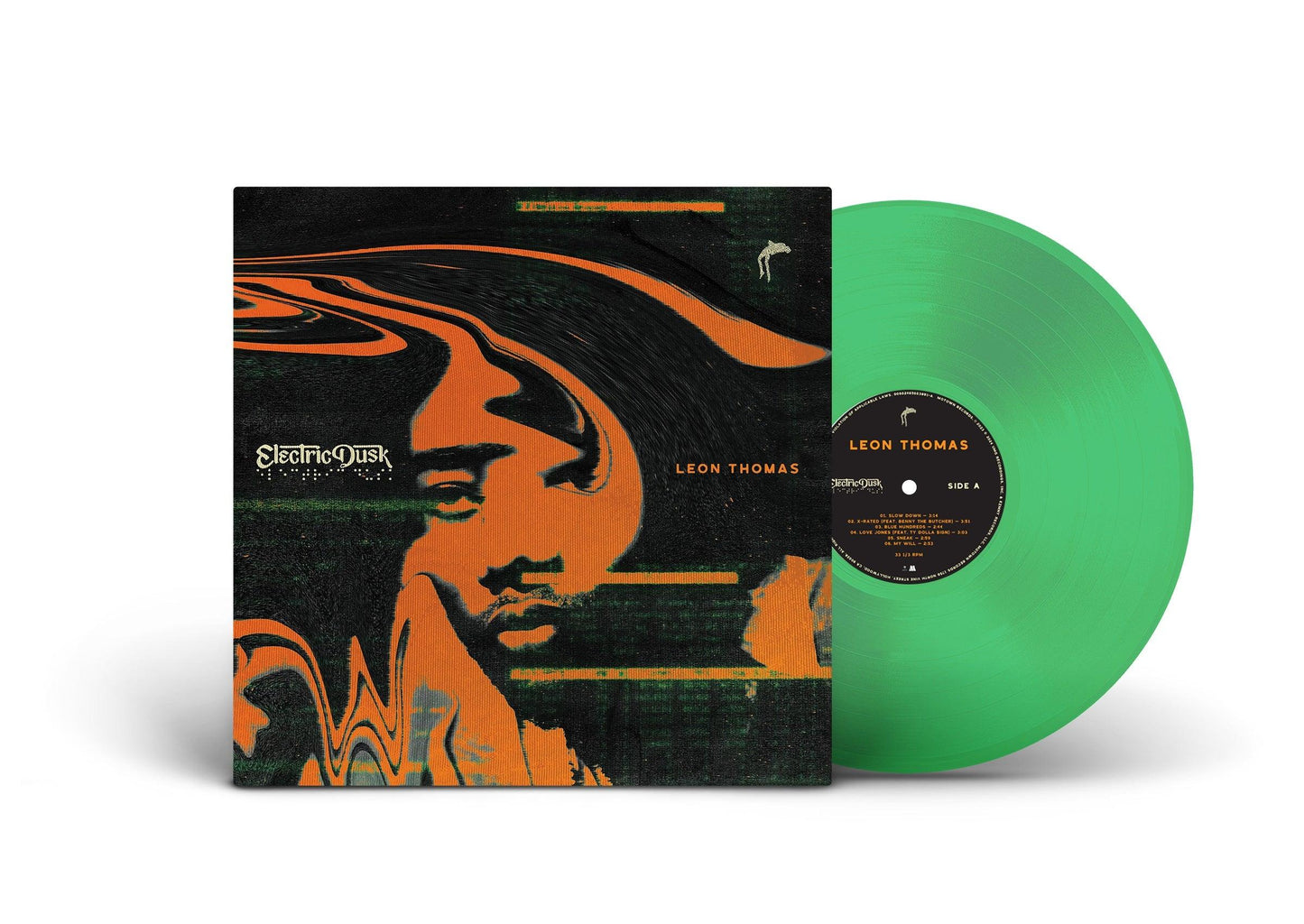 Leon Thomas- Electric Dusk [Translucent Emerald Green LP] - LP