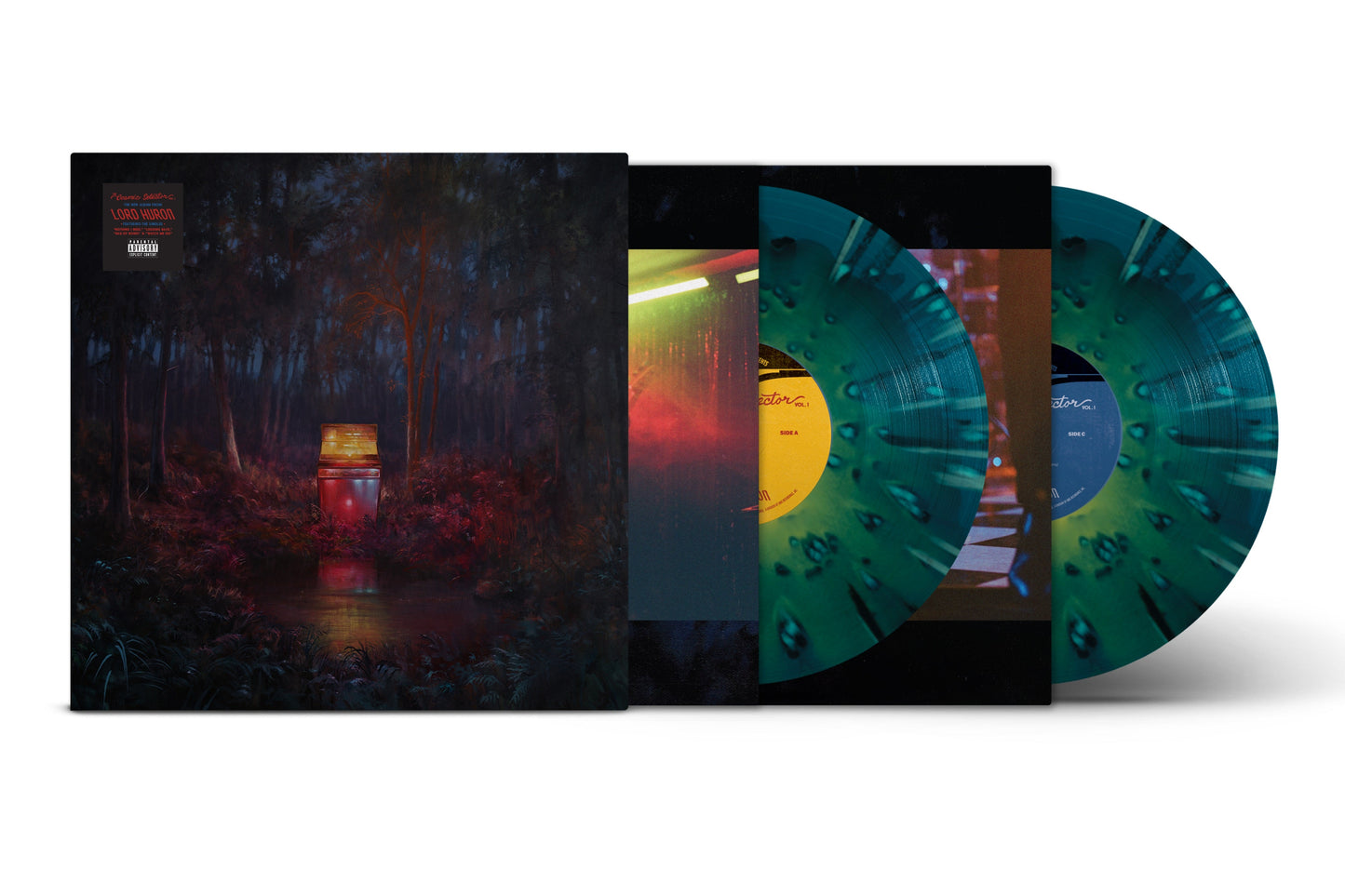 Lord Huron- The Cosmic Selector Vol. 1 (Indie Exclusive Glow-In-The-Dark Splatter Vinyl) - LP