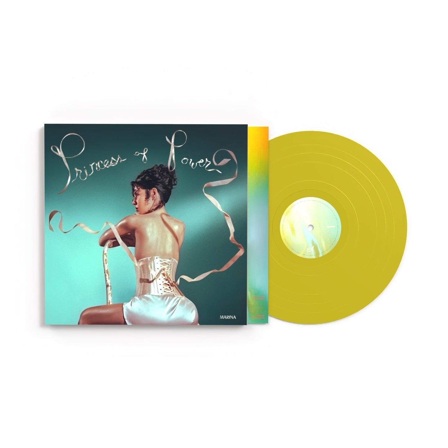 Marina- PRINCESS OF POWER [Butterfly Yellow LP] (Indie Exclusive Vinyl) - LP