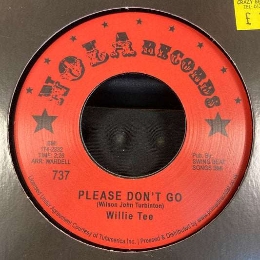 Willie Tee- Please Don't Go - LP