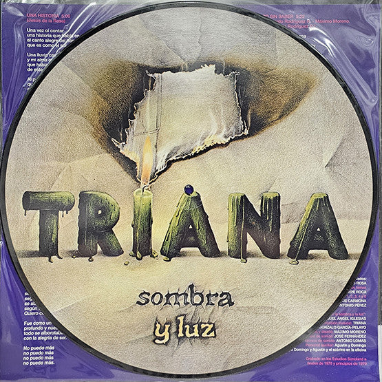 Triana- Sombra Y Luz - Picture Vinyl - LP
