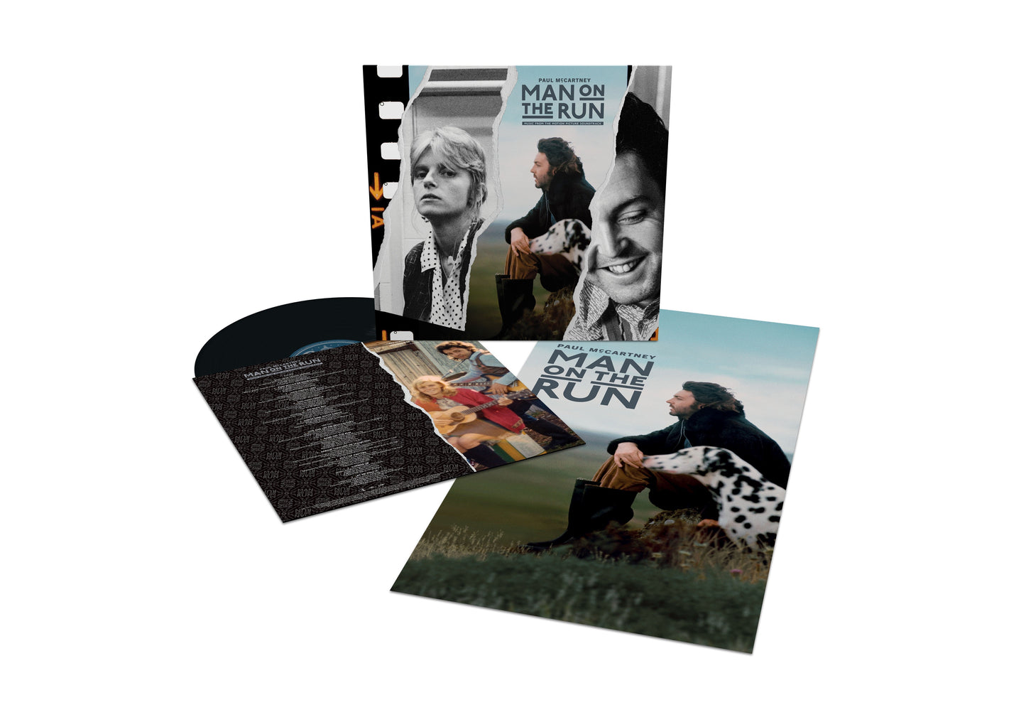 Paul McCartney and Wings- Man On The Run (Music from the Motion Picture Soundtrack) [180g LP] - LP