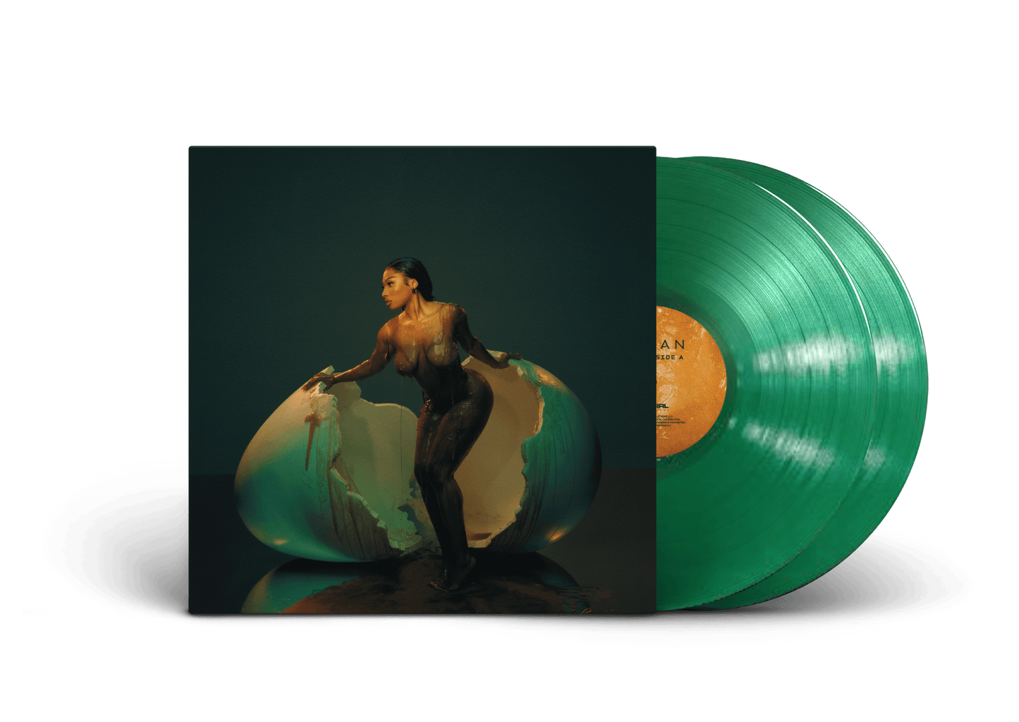 Megan Thee Stallion- Megan (Opaque Green Vinyl) (Indie Exclusive Vinyl) - LP