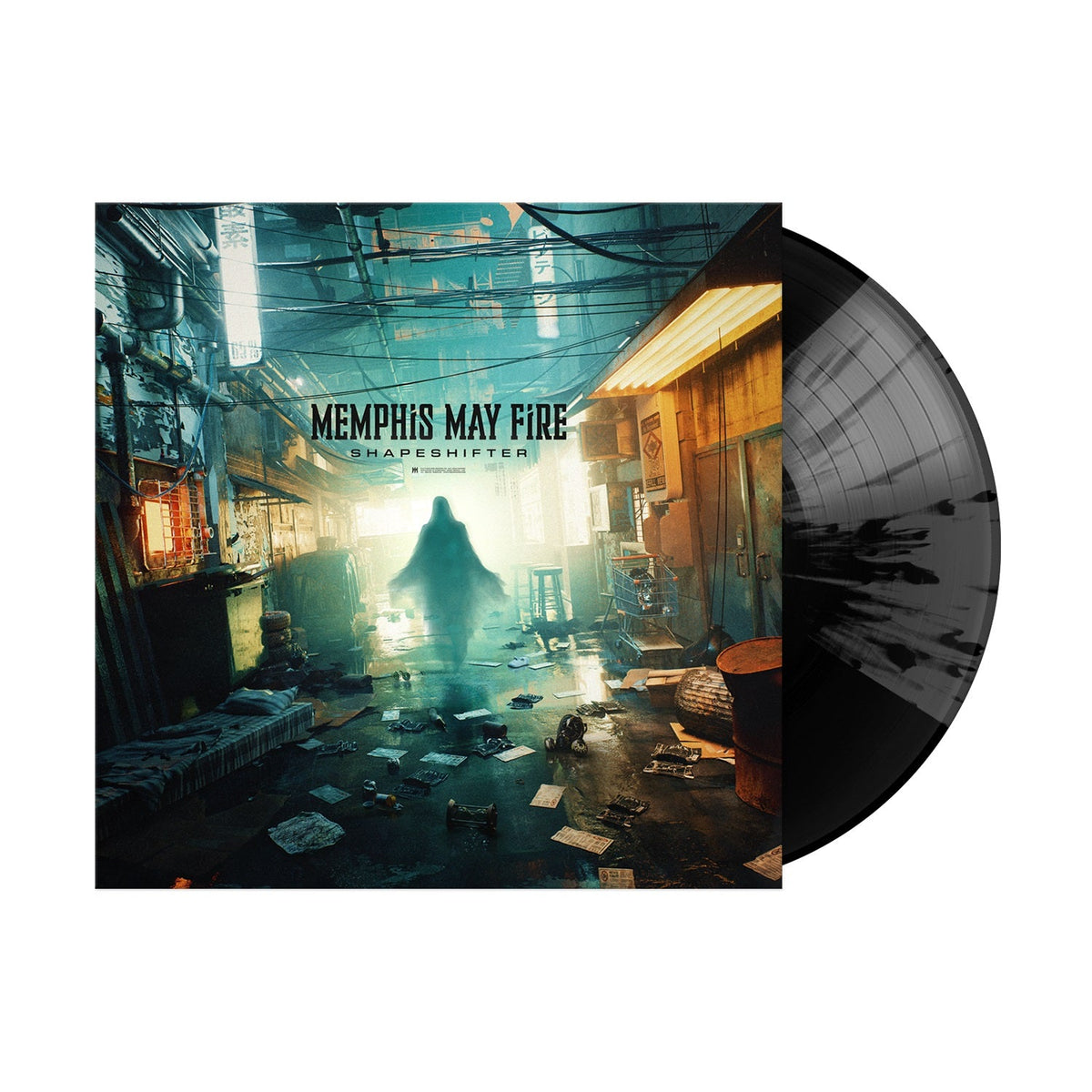 Memphis May Fire- Shapeshifter [Black/Grey Quad/Splatter LP] - LP