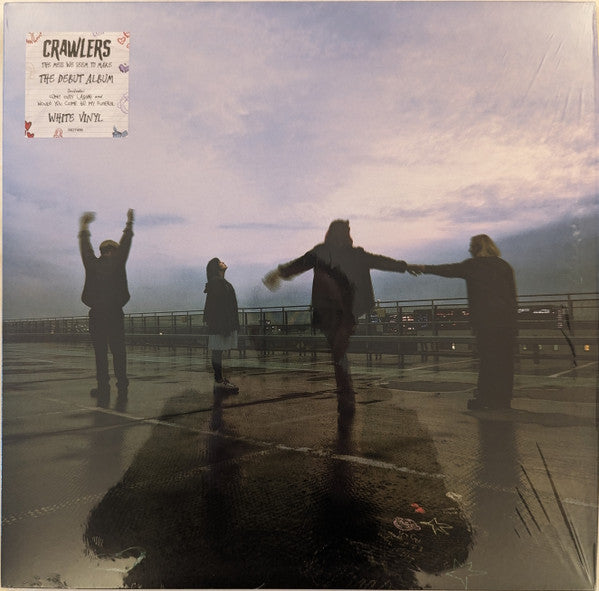 Crawlers- Mess We Seem To Make - White Colored Vinyl - LP