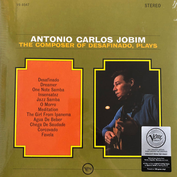 Antonio Carlos Jobim- The Composer Of Desafinado, Plays (Verve Vault Series) - LP