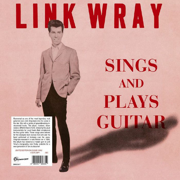 Link Wray- Sings & Plays Guitar [Clear Vinyl] [Limited Edition] (Uk) - LP