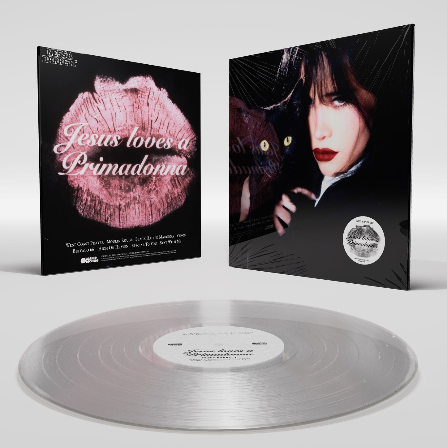 Nessa Barrett- Jesus Loves A Primadonna (Clear Vinyl) - LP