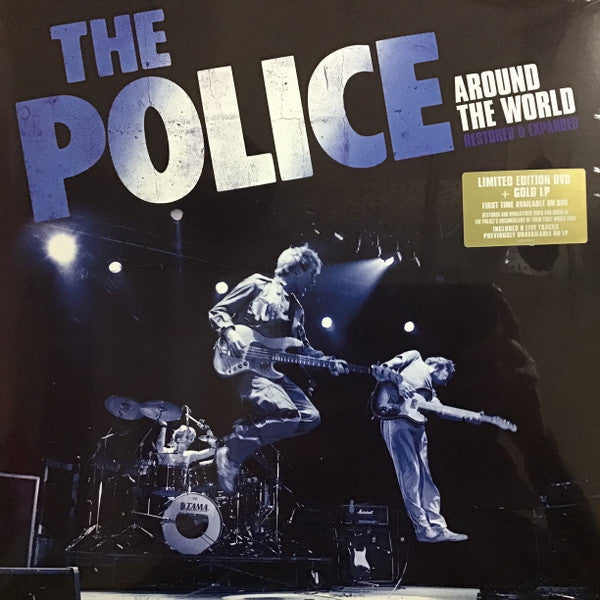 Police- Around The World (W/Dvd) [Colored Vinyl] (Gol) (Ntr0) (Uk) - LP
