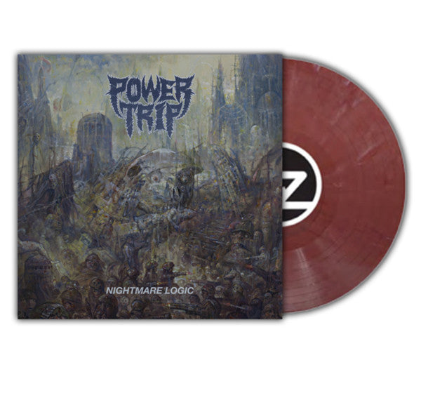 Power Trip- Nightmare Logic [Colored Vinyl] (Red) (Uk) - LP