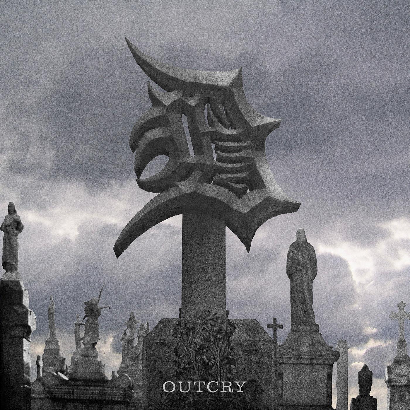 Never Ending Game- Outcry (Black/Blue/Silver) - LP