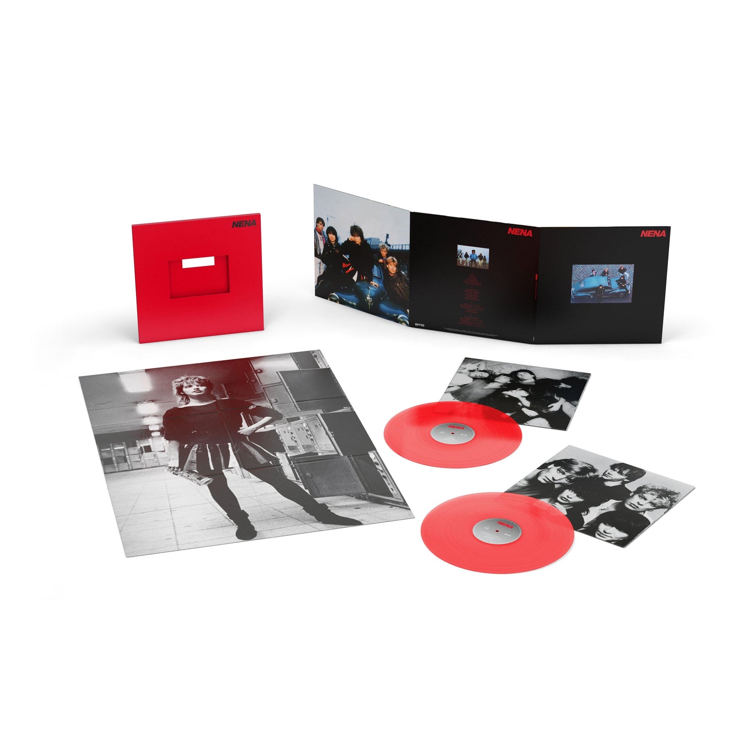 Nena- NENA (Remastered & Selected Works) [Translucent Red 2 LP] - LP