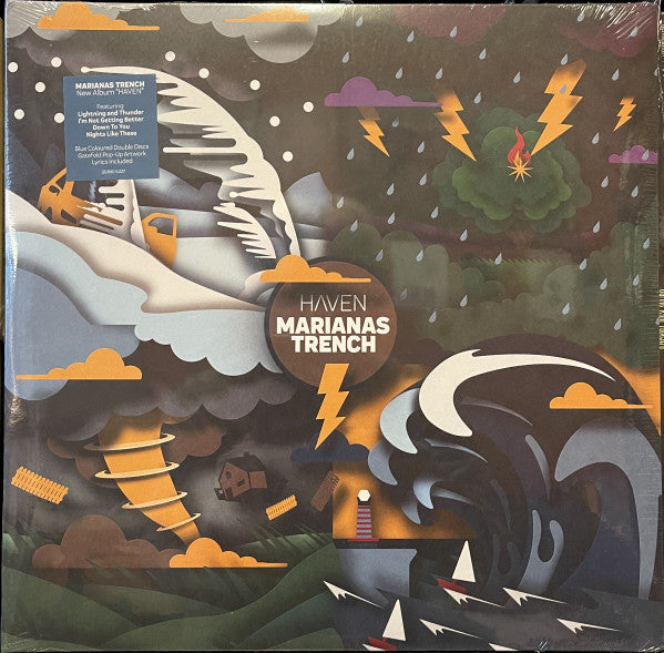 Marianas Trench- Haven - Blue Colored Vinyl - LP