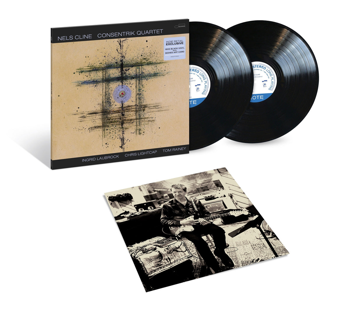 Nels Cline- Consentrik Quartet [180g 2xLP] [Signed Insert] (Indie Exclusive Vinyl) - LP