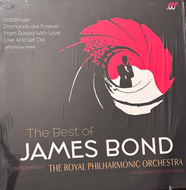 Royal Philharmonic Orchestra- The Best Of James Bond (Red In White Vinyl) - LP