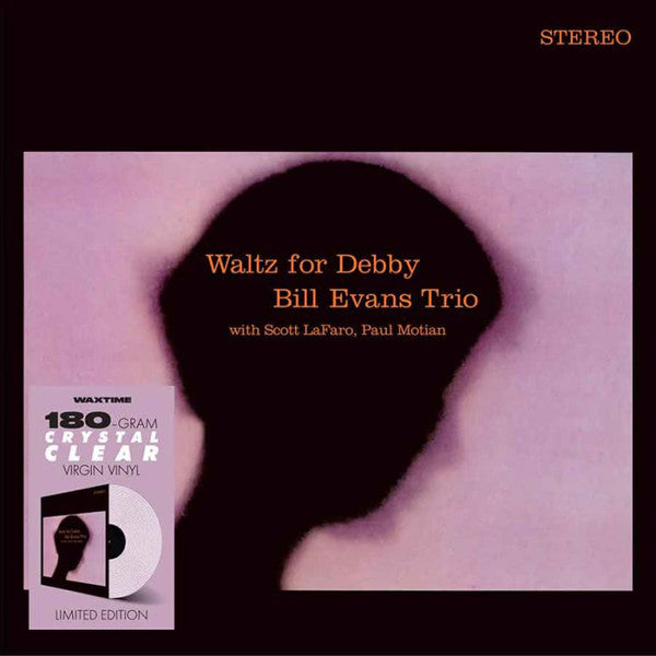 Bill Evans- Waltz For Debby - Limited 180-Gram Crystal Clear Vinyl with Bonus Track - LP