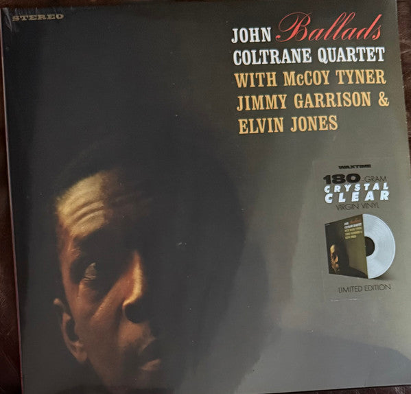 John Coltrane Quartet- Ballads - Limited 180-Gram Clear Vinyl - LP