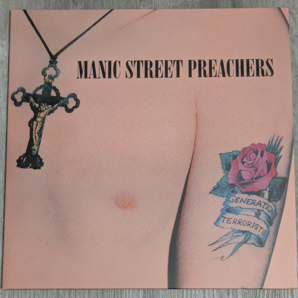 Manic Street Preachers- Generation Terrorists - Limited Rose Red Colored Vinyl - LP