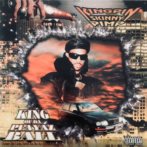 Kingpin Skinny Pimp- King Of Da Playaz Ball - LP