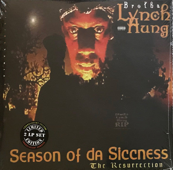 Brotha Lynch Hung- Season Of Da Siccness [Colored Vinyl] (Org) (Ylw) (2pk) - LP