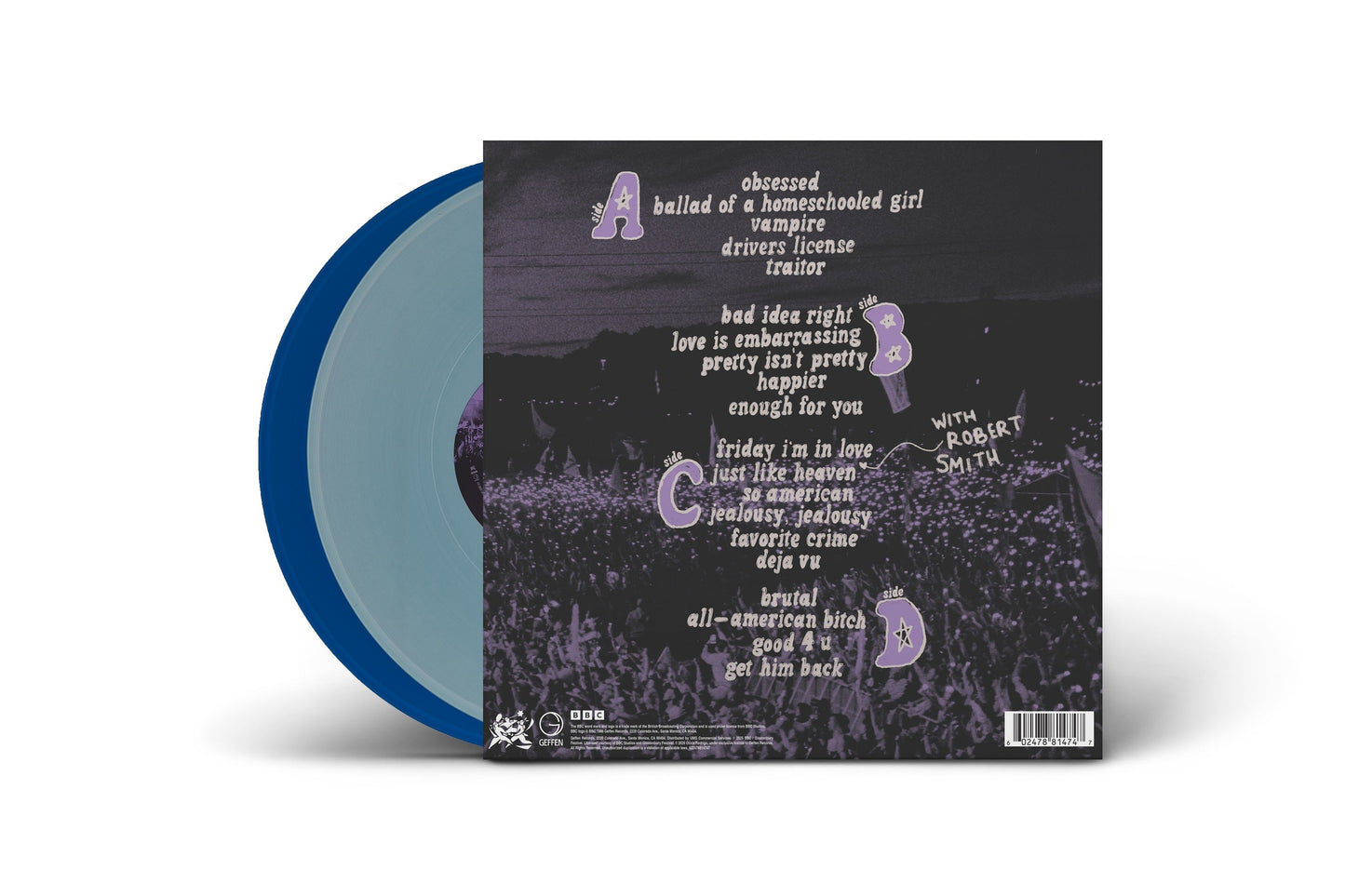Olivia Rodrigo- Live From Glastonbury (A BBC Recording) [Light Blue/Cobalt 2 LP] - LP