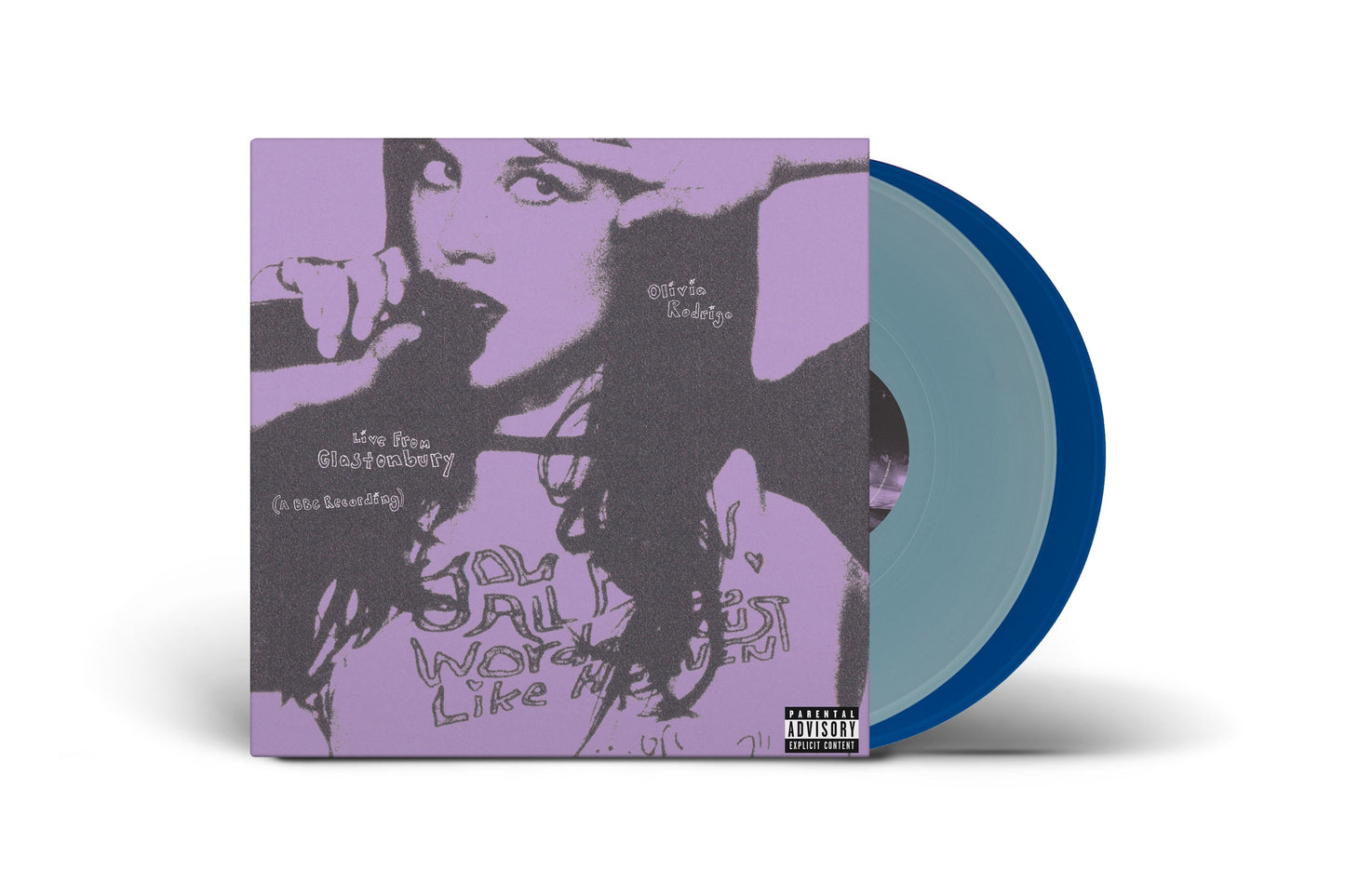 Olivia Rodrigo- Live From Glastonbury (A BBC Recording) [Light Blue/Cobalt 2 LP] - LP