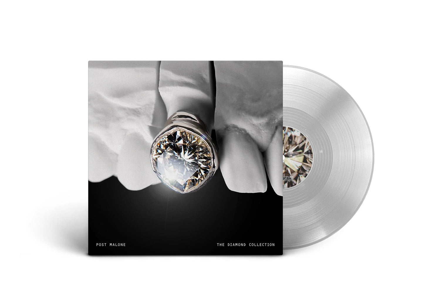 Post Malone- The Diamond Collection (2LP Metallic Silver Vinyl) - LP