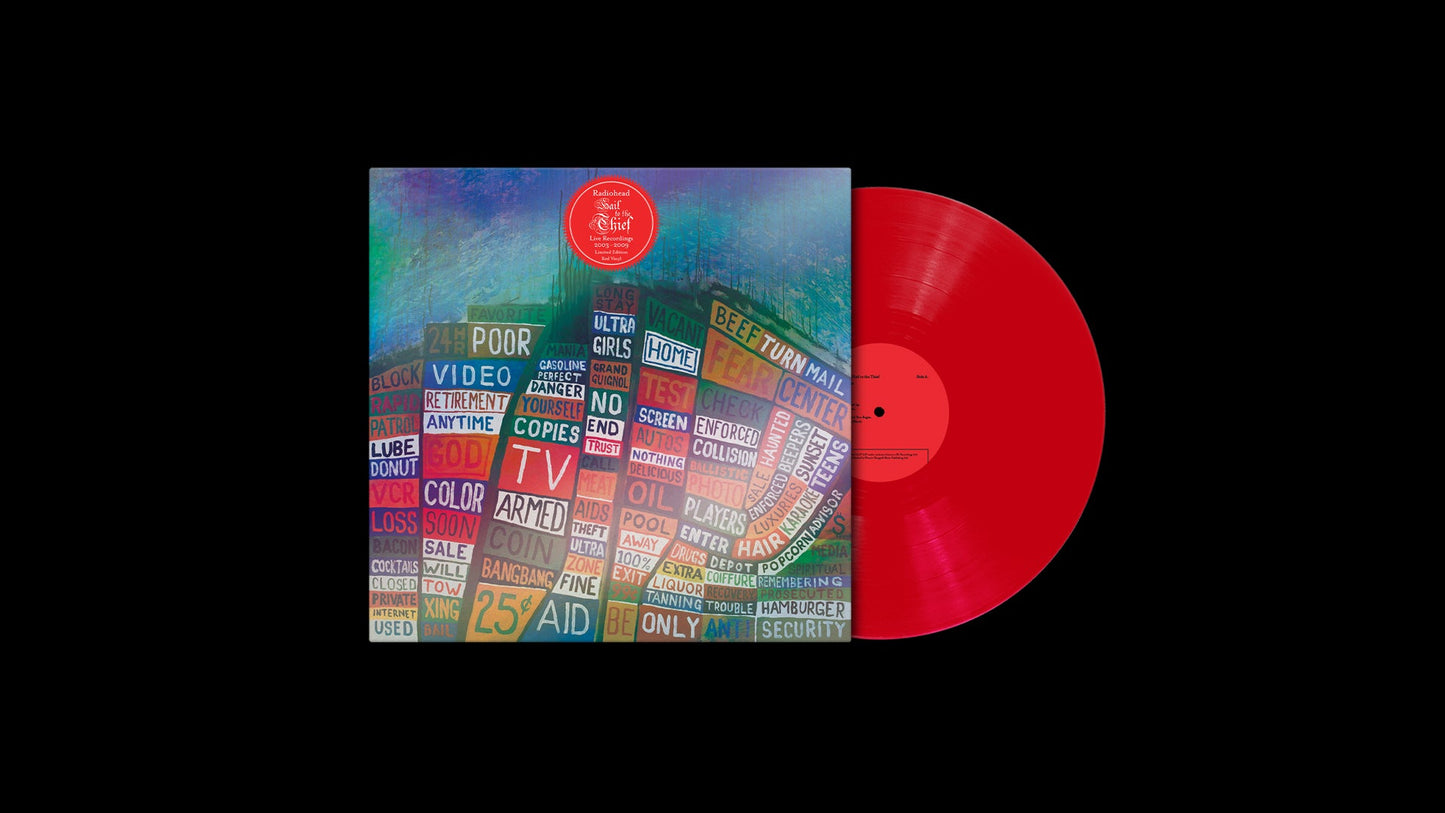 Radiohead- Hail to the Thief Live Recordings 2003-2009 (Indie Exclusive Red Vinyl) - LP