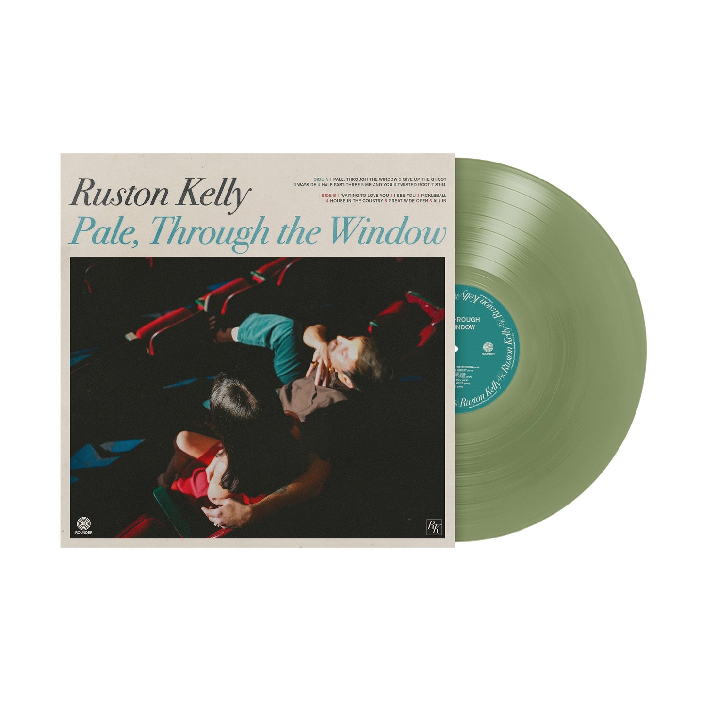 Ruston Kelly- Pale Through The Window (Autographed, Indie Exclusive Deco Green Vinyl) - LP