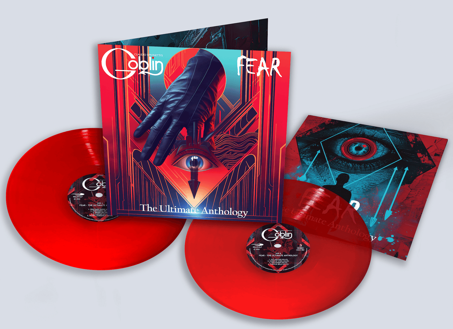 Claudio Simonetti's Goblin- Fear: The Ultimate Anthology (Red Blood Vinyl) - LP