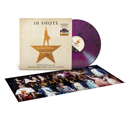 Hamilton: 10 Shots (Highlights from The Original Broadway Cast Recording) (Indie Exclusive Vinyl) - LP