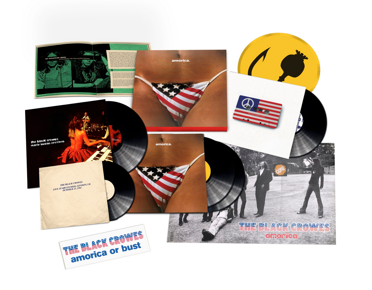 The Black Crowes- Amorica. [Super Deluxe 180g 5 LP] - LP