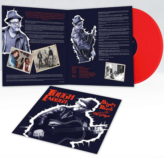 Buddy Reed & Th' Rip It Ups - Tough Enough (RSD Black Friday UK) (Translucent Red Vinyl) - LP
