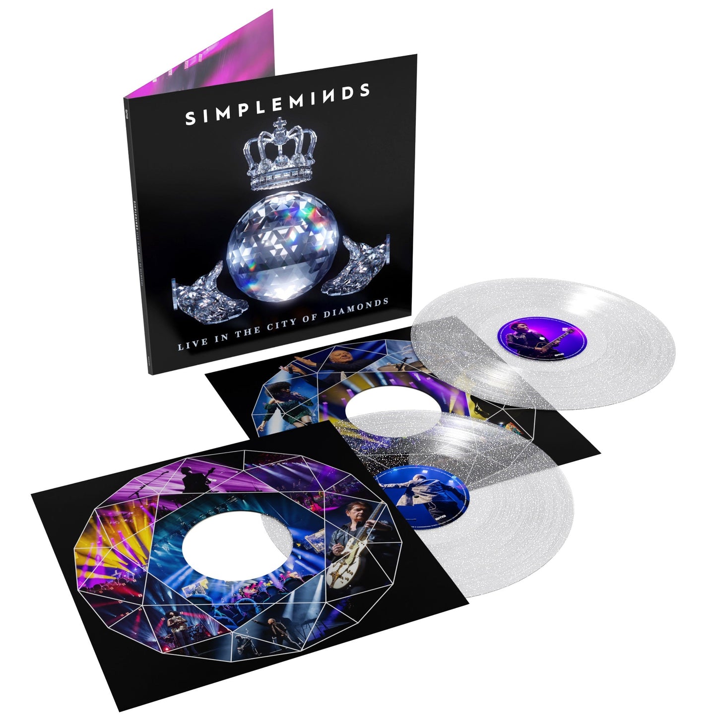 Simple Minds- Live in the City of Diamonds [Diamond 2 LP] (Indie Exclusive Vinyl) - LP