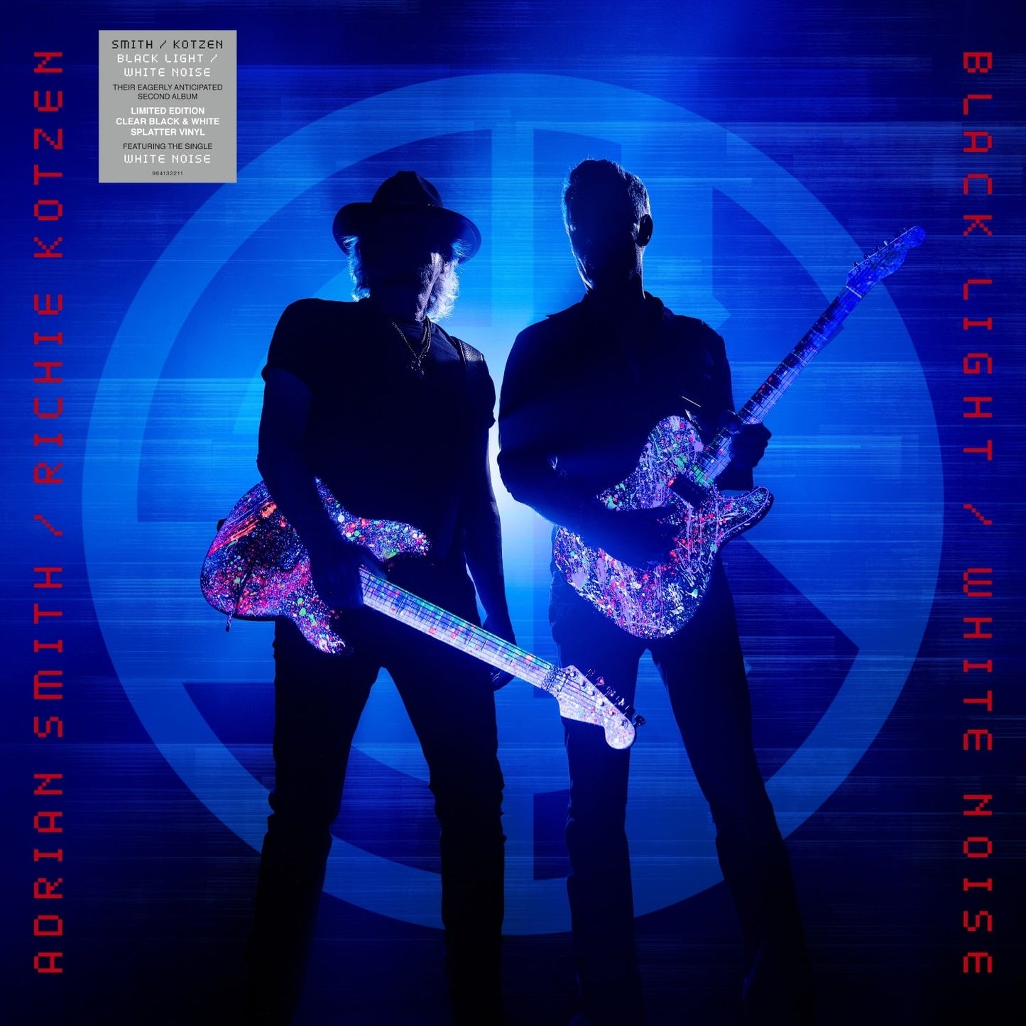 Smith/Kotzen- Black Light/White Noise [Clear Black/White Splatter LP] (Indie Exclusive Vinyl) - LP