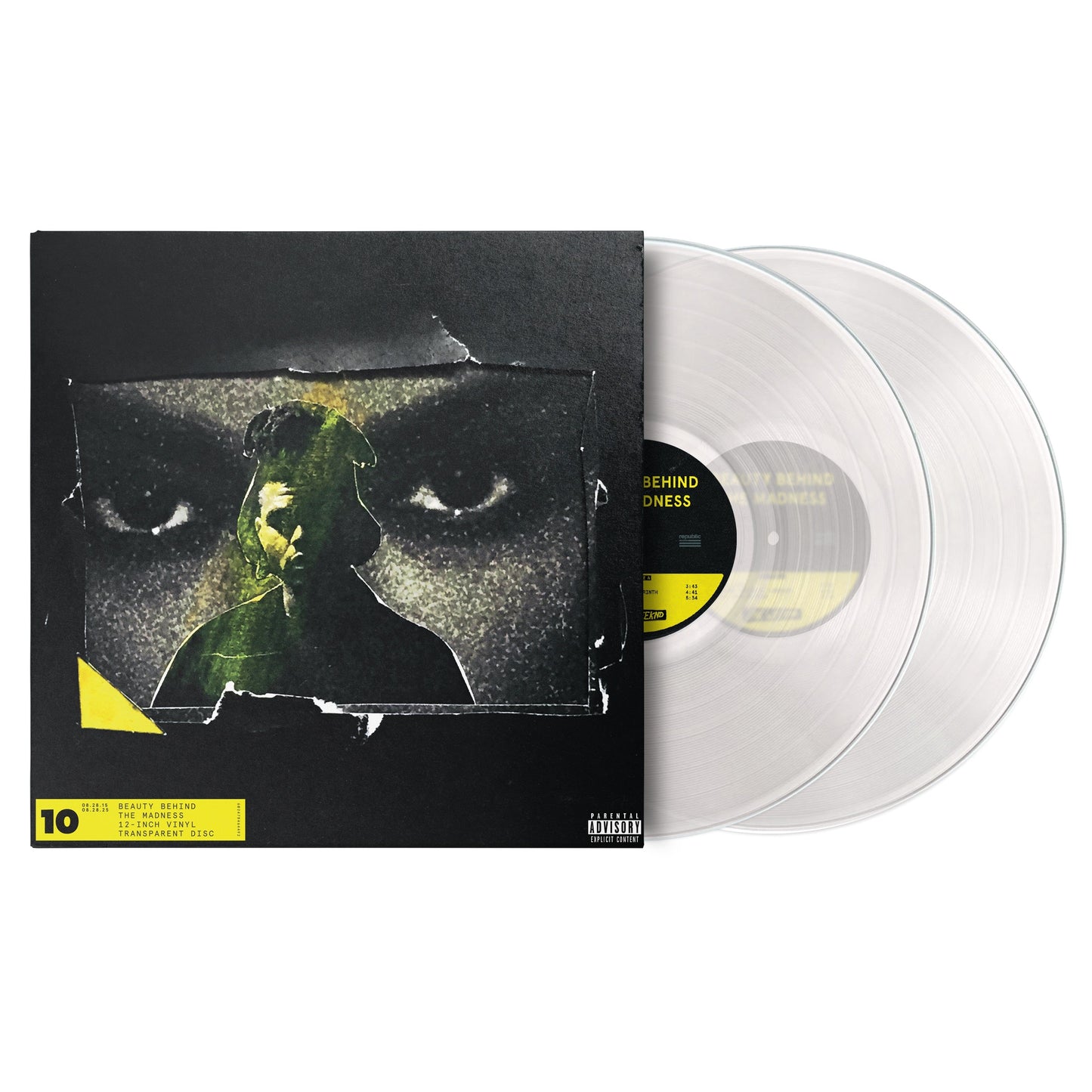The Weeknd- Beauty Behind The Madness (10th Anniversary Edition) [Transparent 2 LP] - LP
