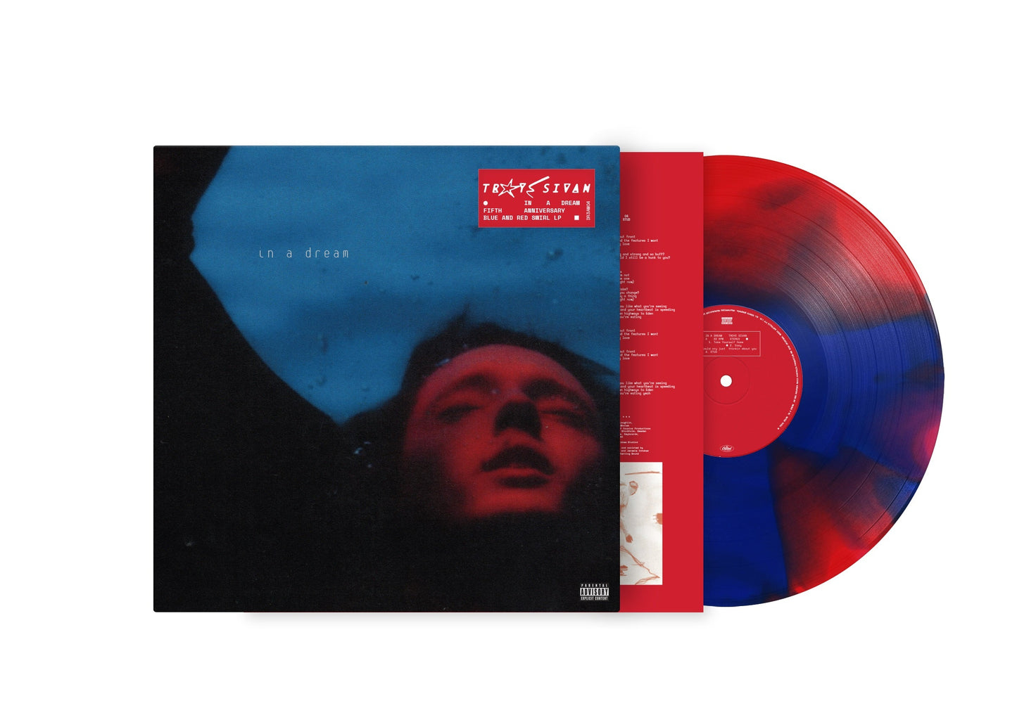 Troye Sivan- In A Dream (5 Year Anniversary) [Red/Blue Swirl 12" EP] - LP