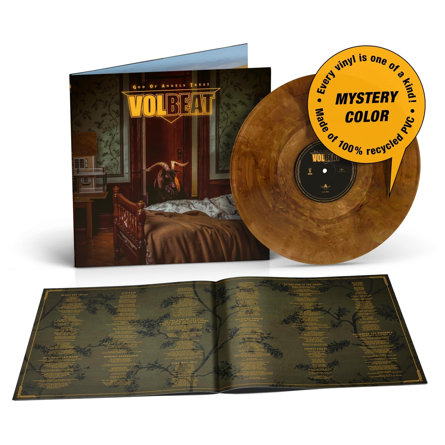 Volbeat- God Of Angels Trust (Indie Exclusive Vinyl) - LP